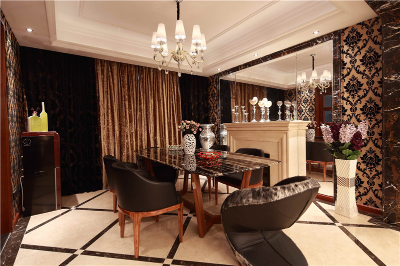 04b餐廳背景改造后實景照片