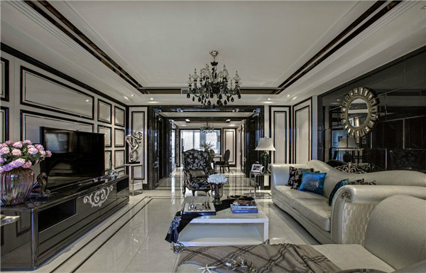 簡(jiǎn)歐風(fēng)大戶型085